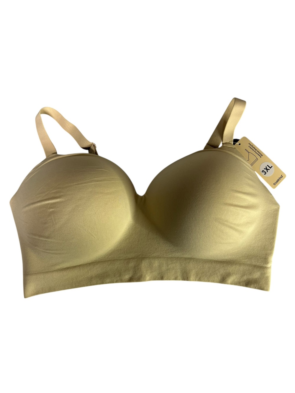Truekind Supportive Comfort Wireless Shaping Bra 3XL Wire free Smoothing